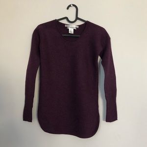 Max Studio maroon sweater